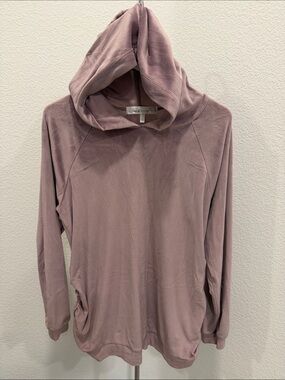 Two Beautiful Maternity Dusty Rose Hoodie